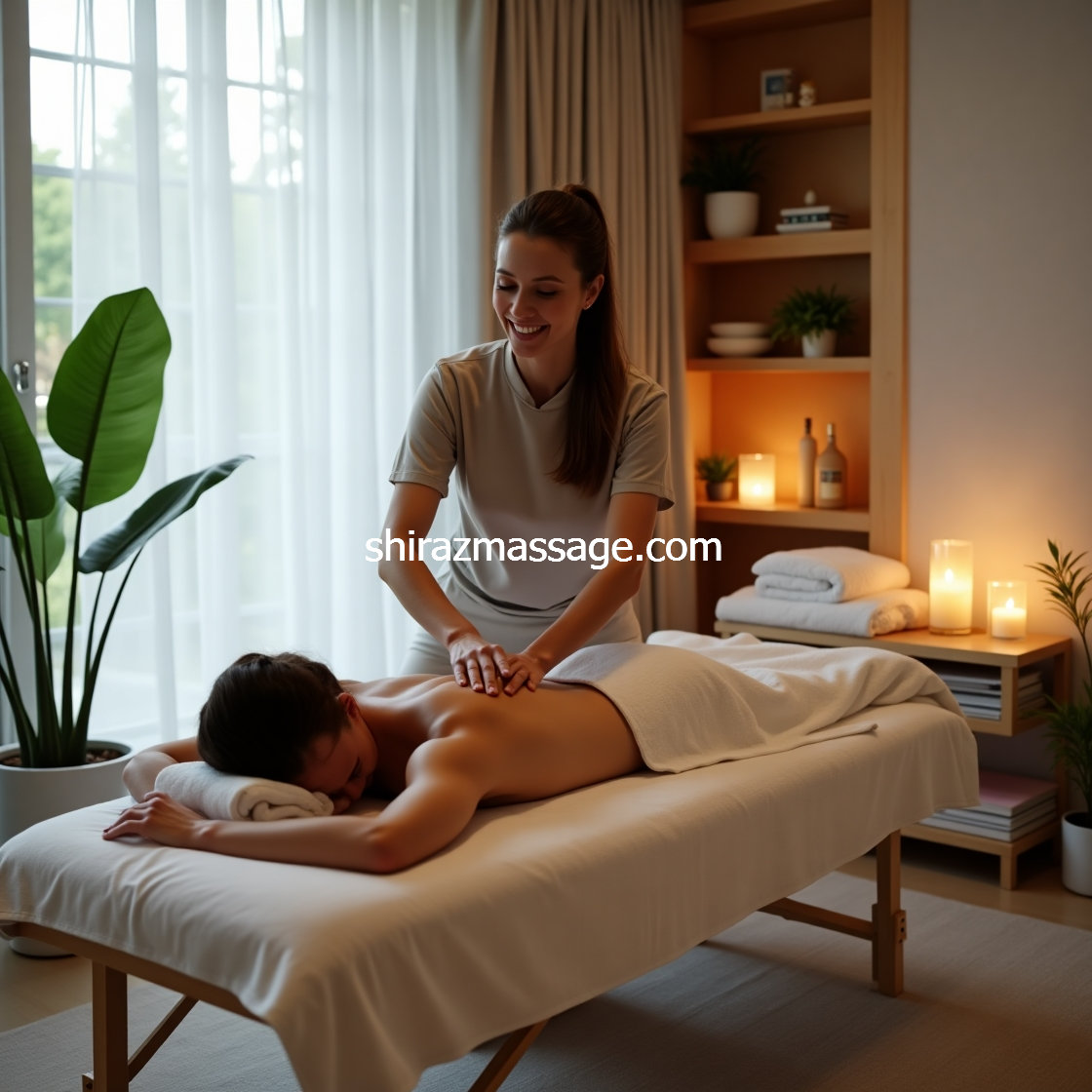 کلبه ماساژ خدمات ماساژ درمانی تخصصی در منزل برای کاهش استرس در شیراز قصرالدشت